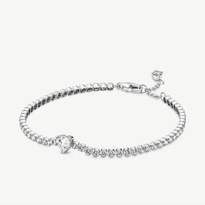 Pandora Sparkling Heart Tennis Bracelet
